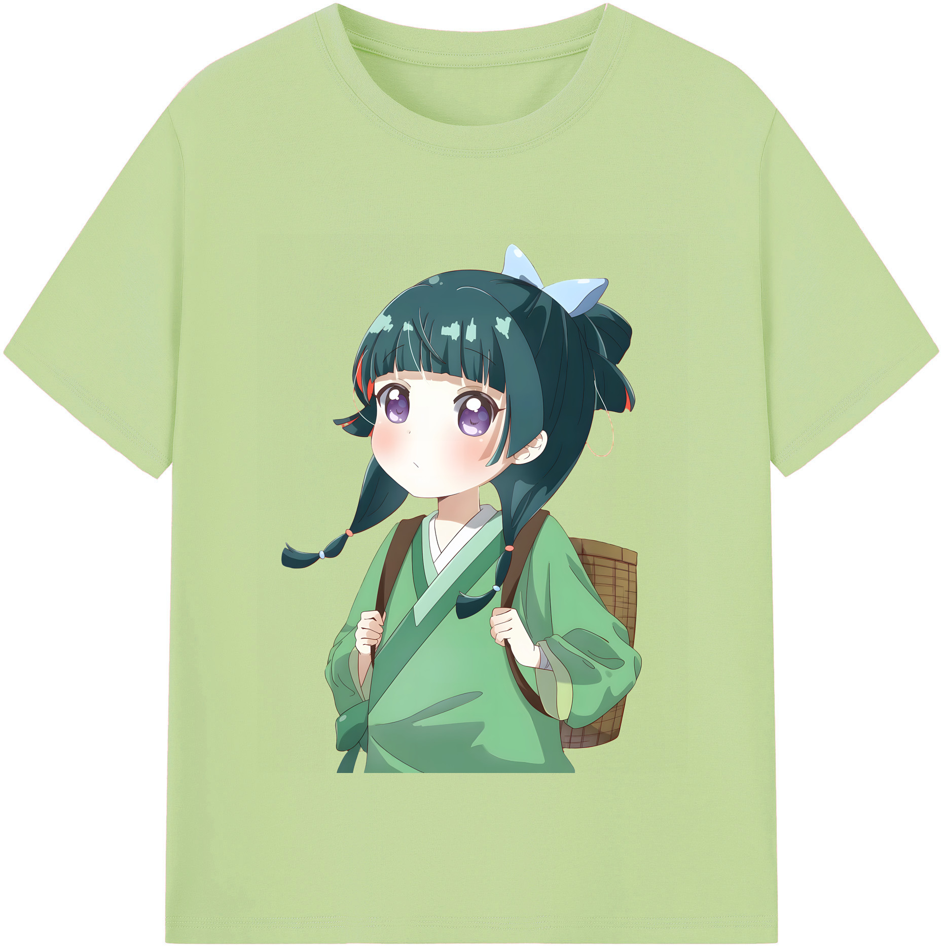 （画像用） 薬屋のひとりごと The Apothecary Diaries 綿100％半袖Tシャツ（フロントプリント）